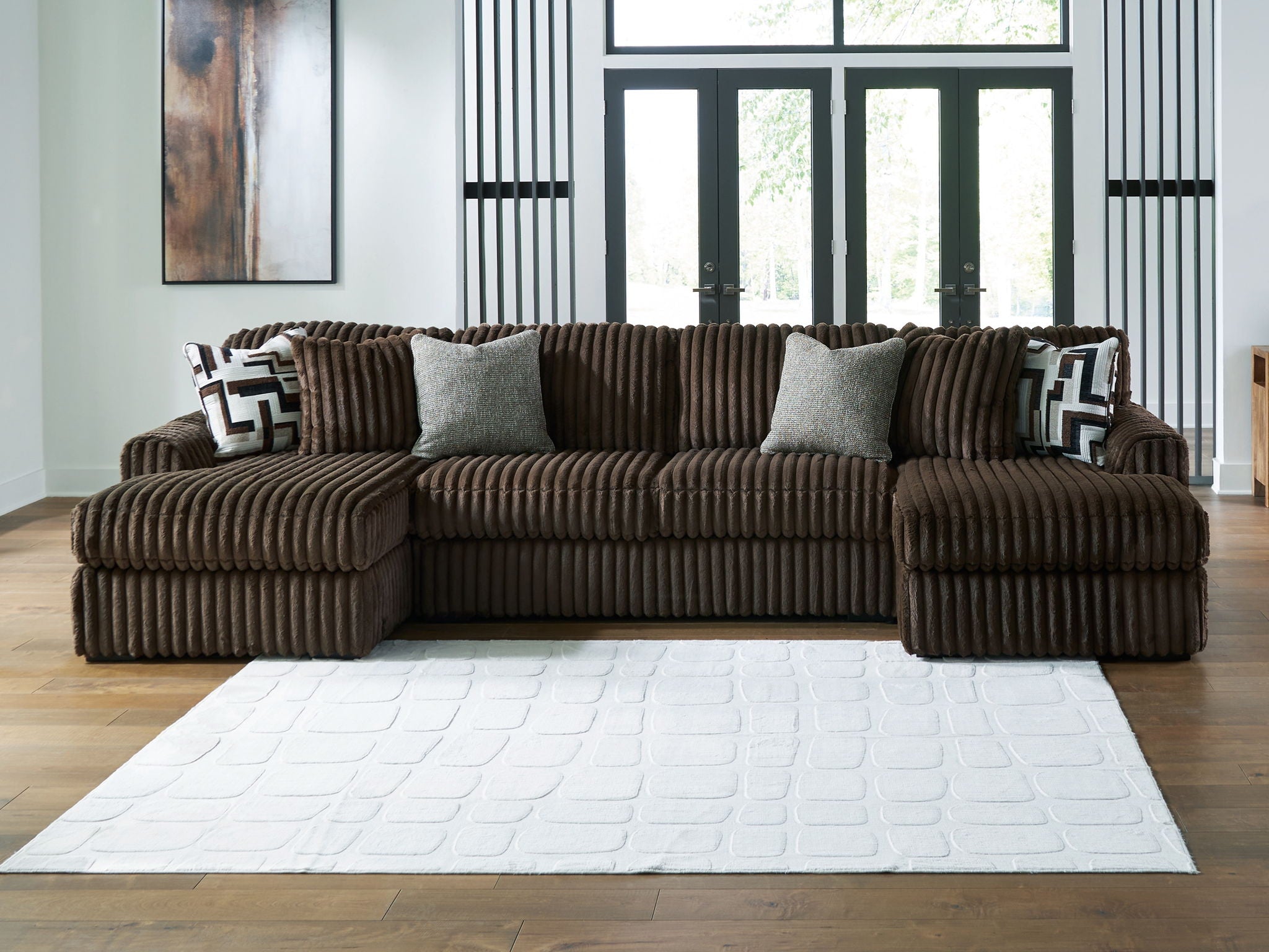 Midnight-Madness - Sectional - Chocolate