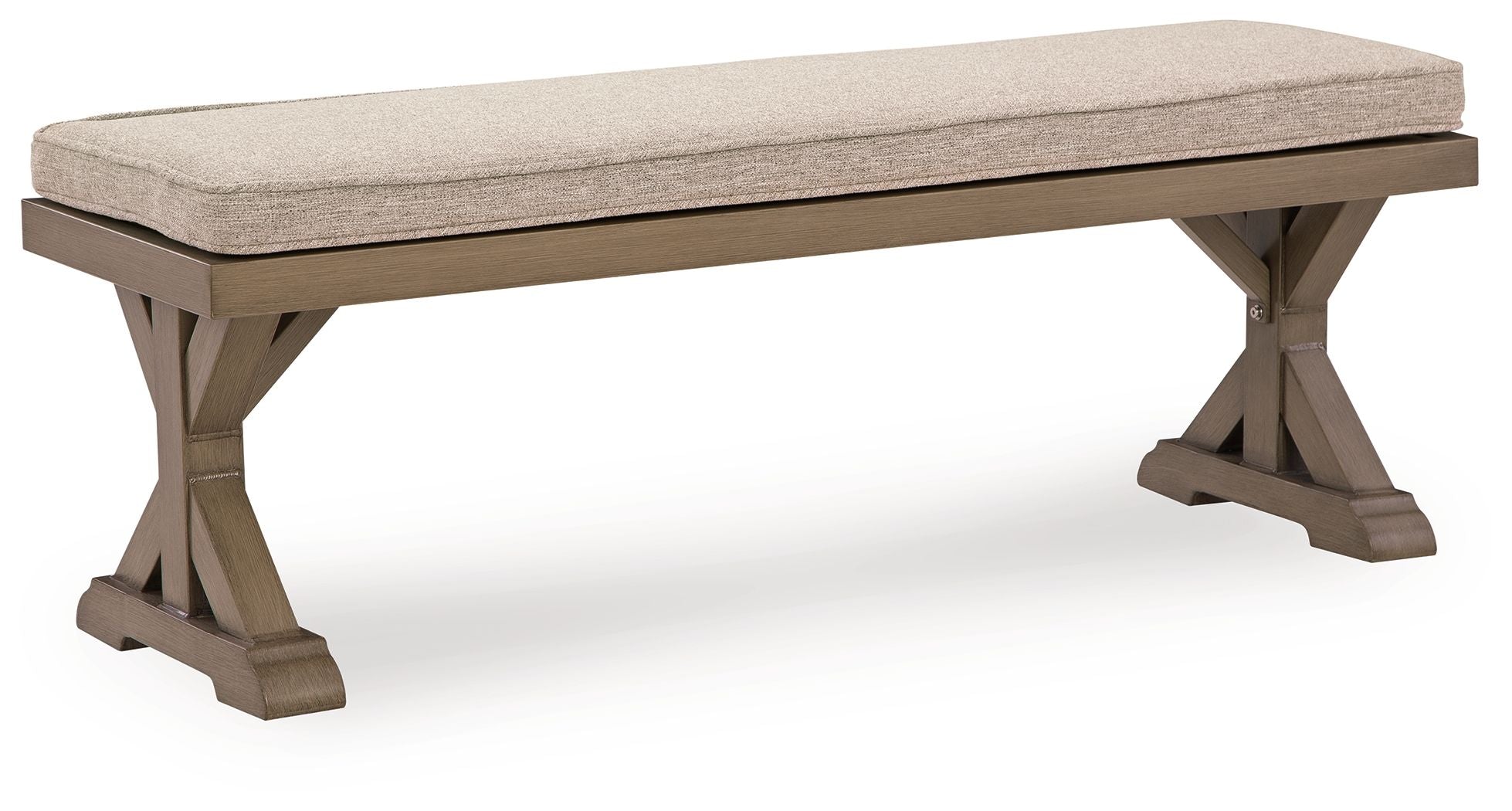 Laguna Heights - Banc avec coussin - Beige