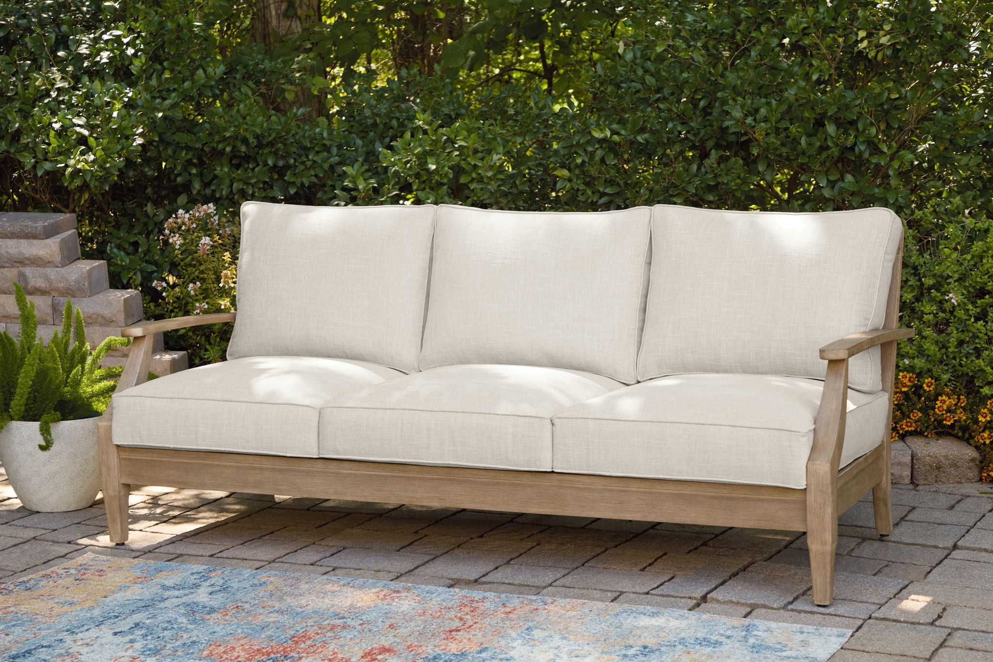 Carter Hall - Canapé avec coussin - Beige