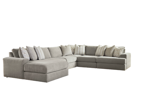 Avaliyah 6 Piece Sectional - Ash