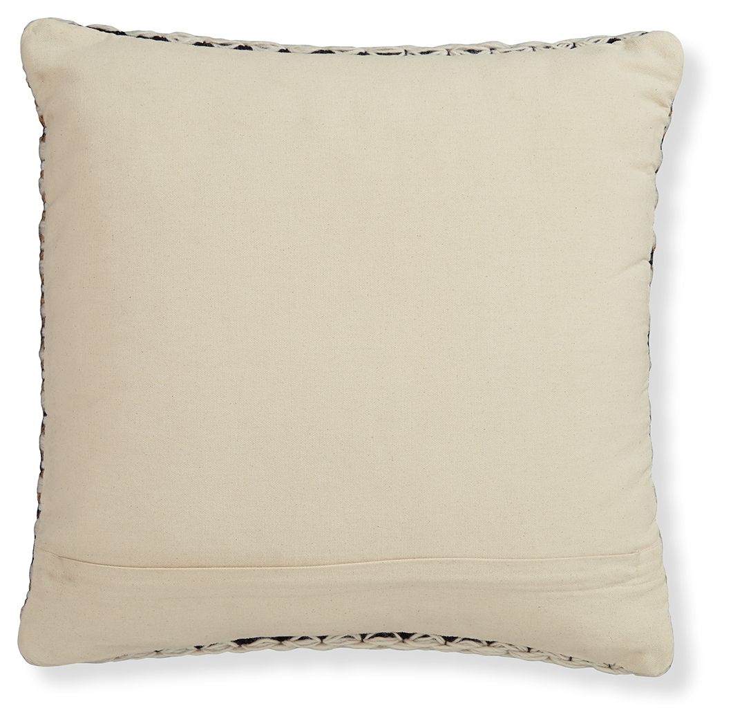 Nealington - Oreiller (Lot de 4) - Marron / Noir / Blanc
