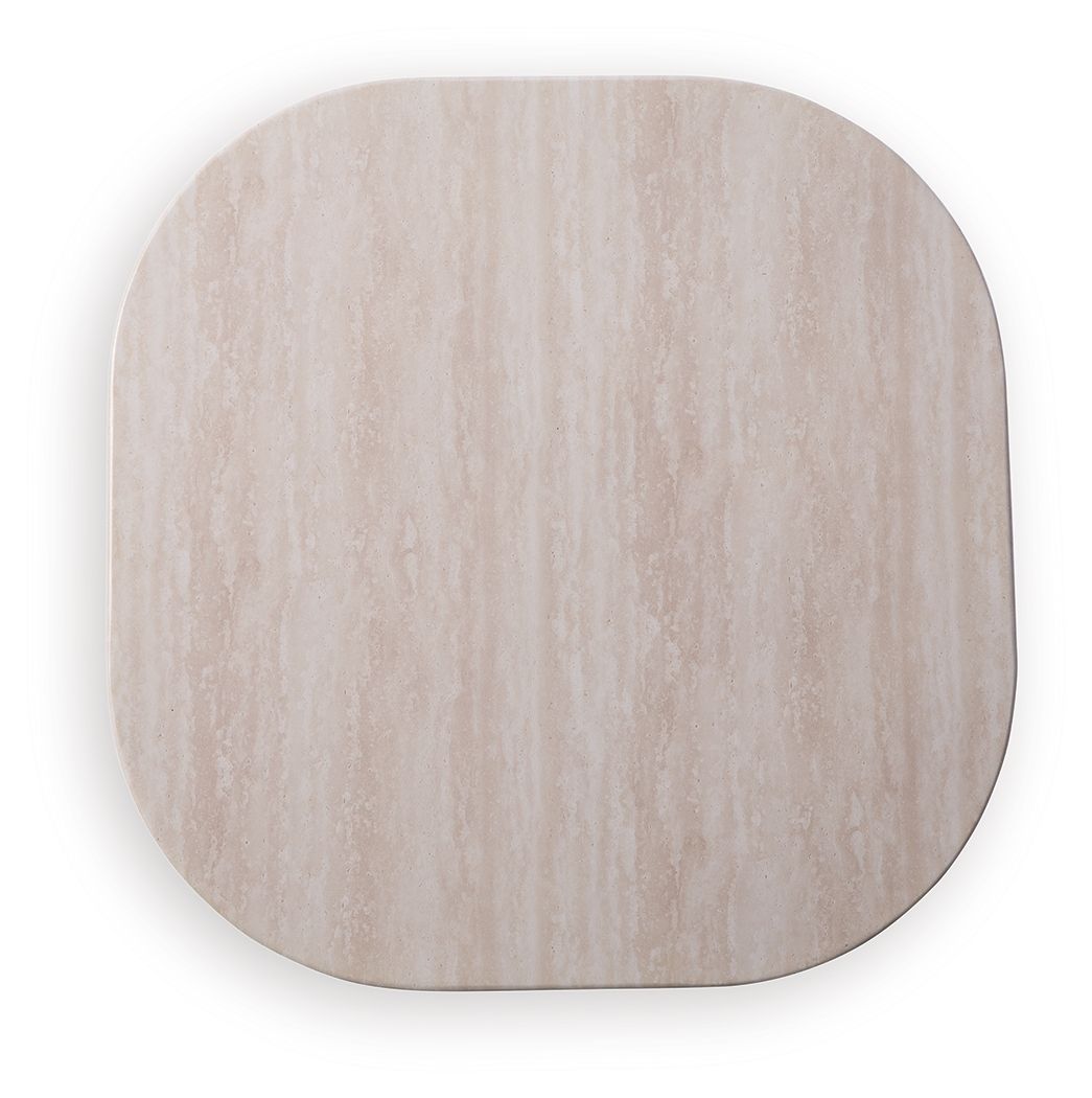 Dolan Creek - Table d'appoint carrée - Beige / Marron