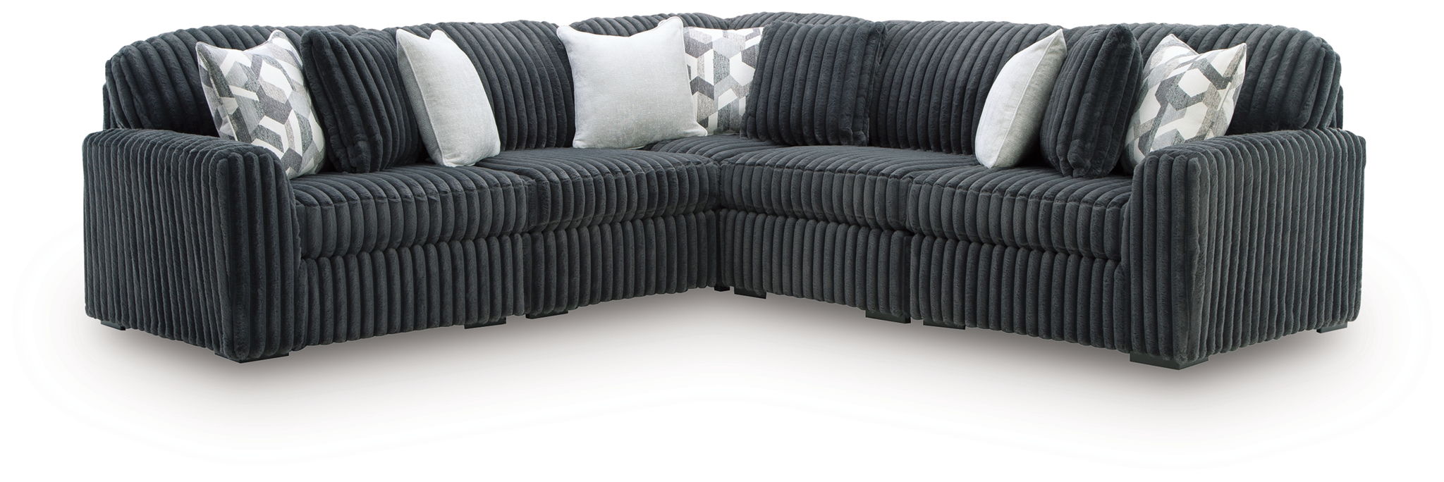 Midnight-Madness - Sectional - Gunmetal