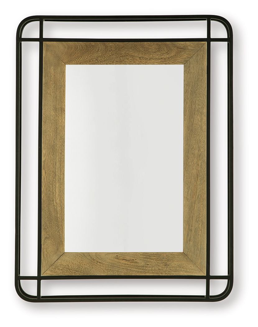 Beelman - Miroir Accent - Noir / Marron