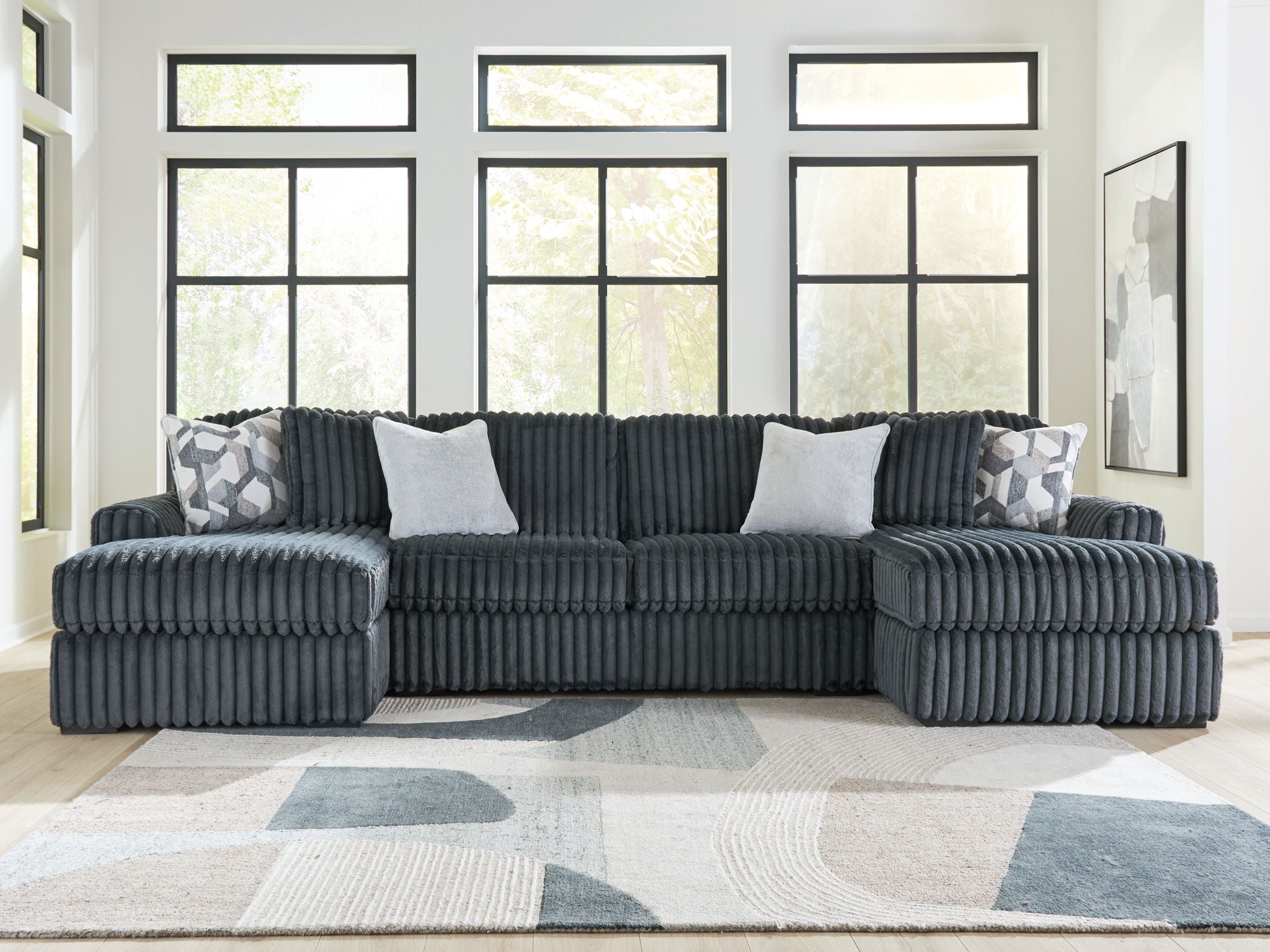 Midnight-Madness - Sectional - Gunmetal