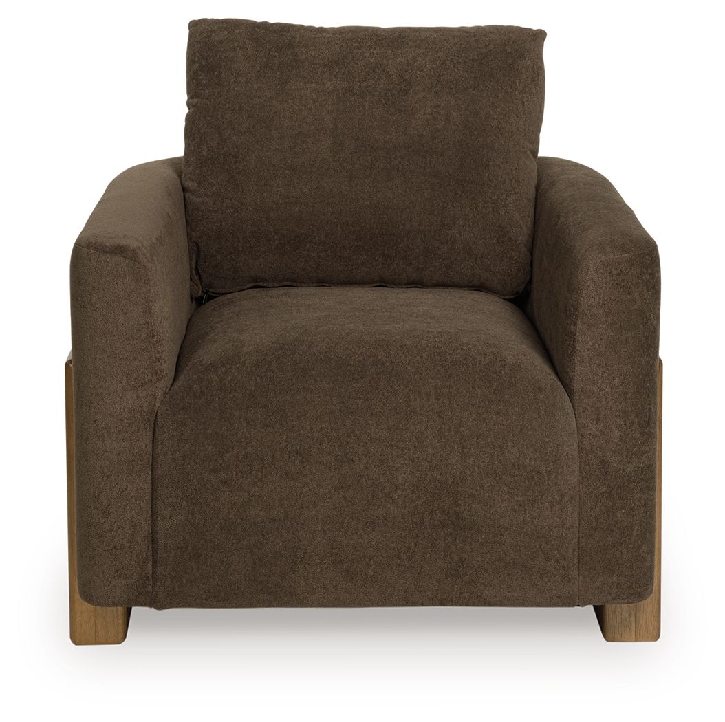 Dairlett - Fauteuil d'appoint - Marron