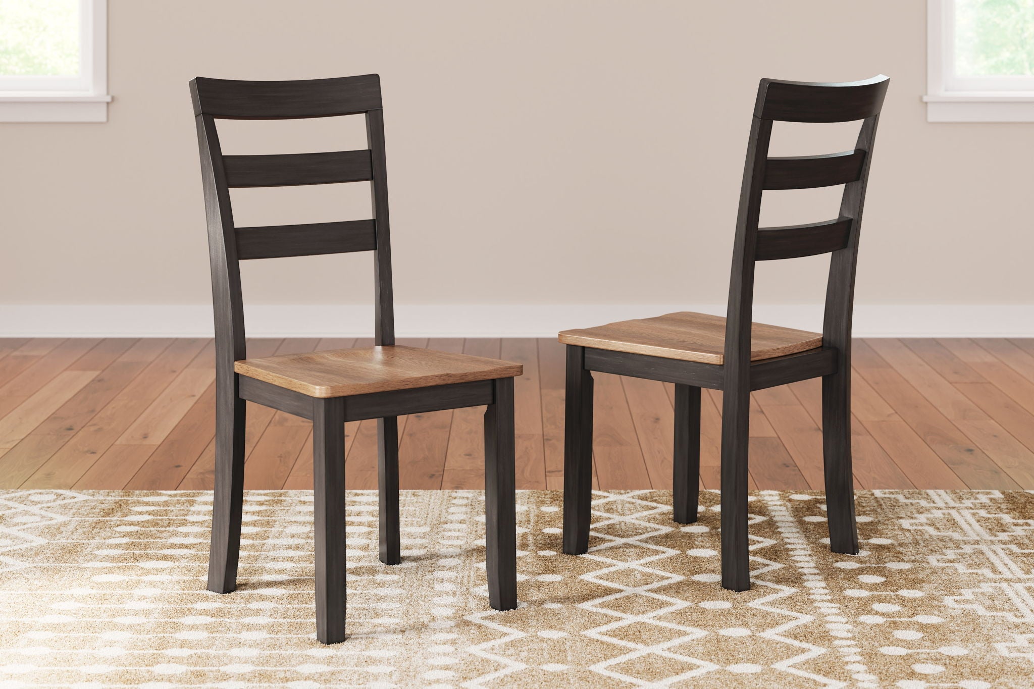 Gesthaven - Chaise de salle à manger (lot de 2)