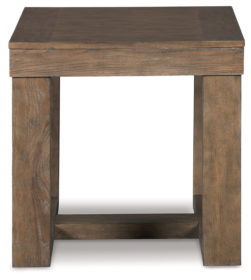 Cariton - Table d'appoint carrée - Gris