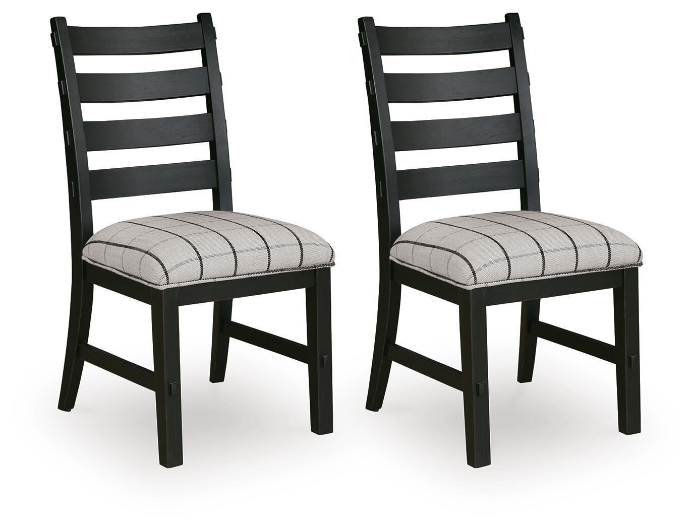 Ridgester - Chaise d'appoint rembourrée (Lot de 2)