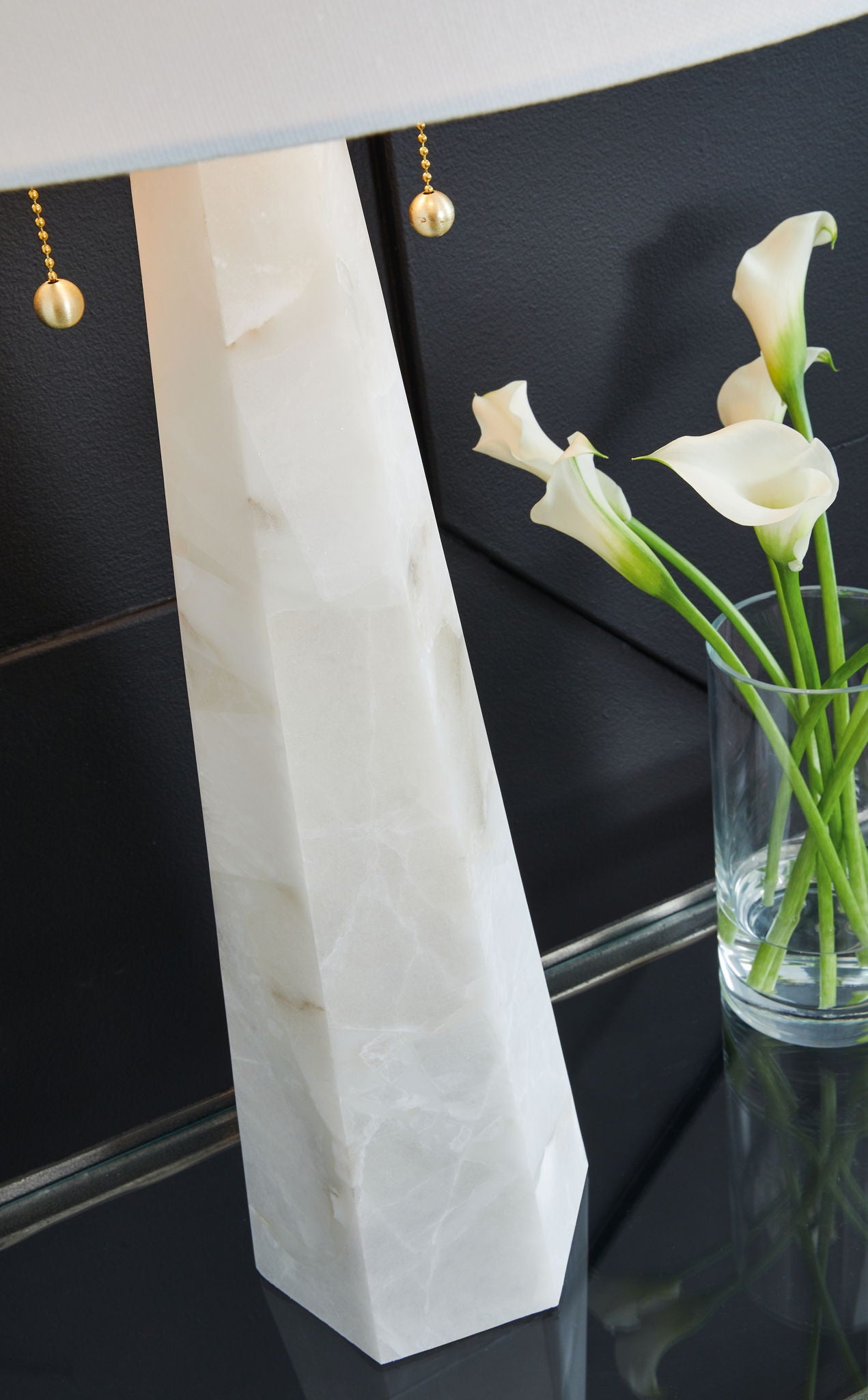 Laurellen - Lampe de table Alabaster - Blanc
