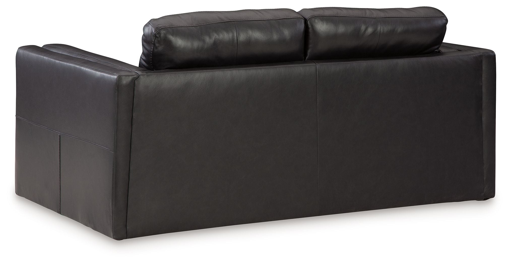 Amiata - Causeuse - Cuir Assorti - Onyx
