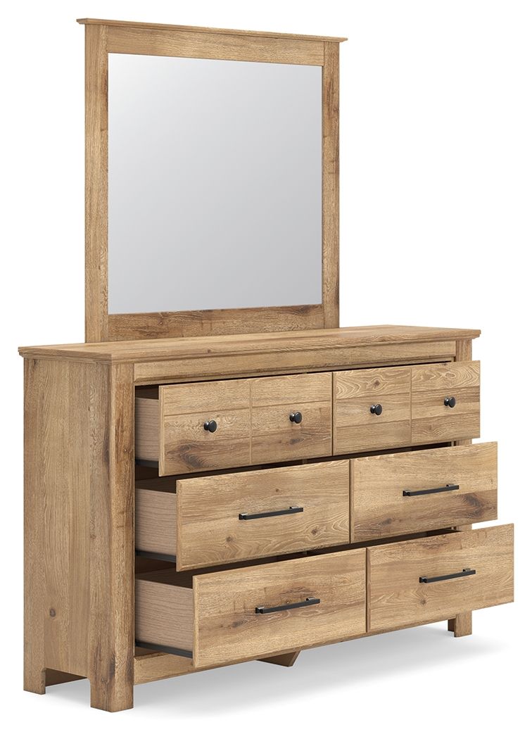 Commode Makidern à six tiroirs