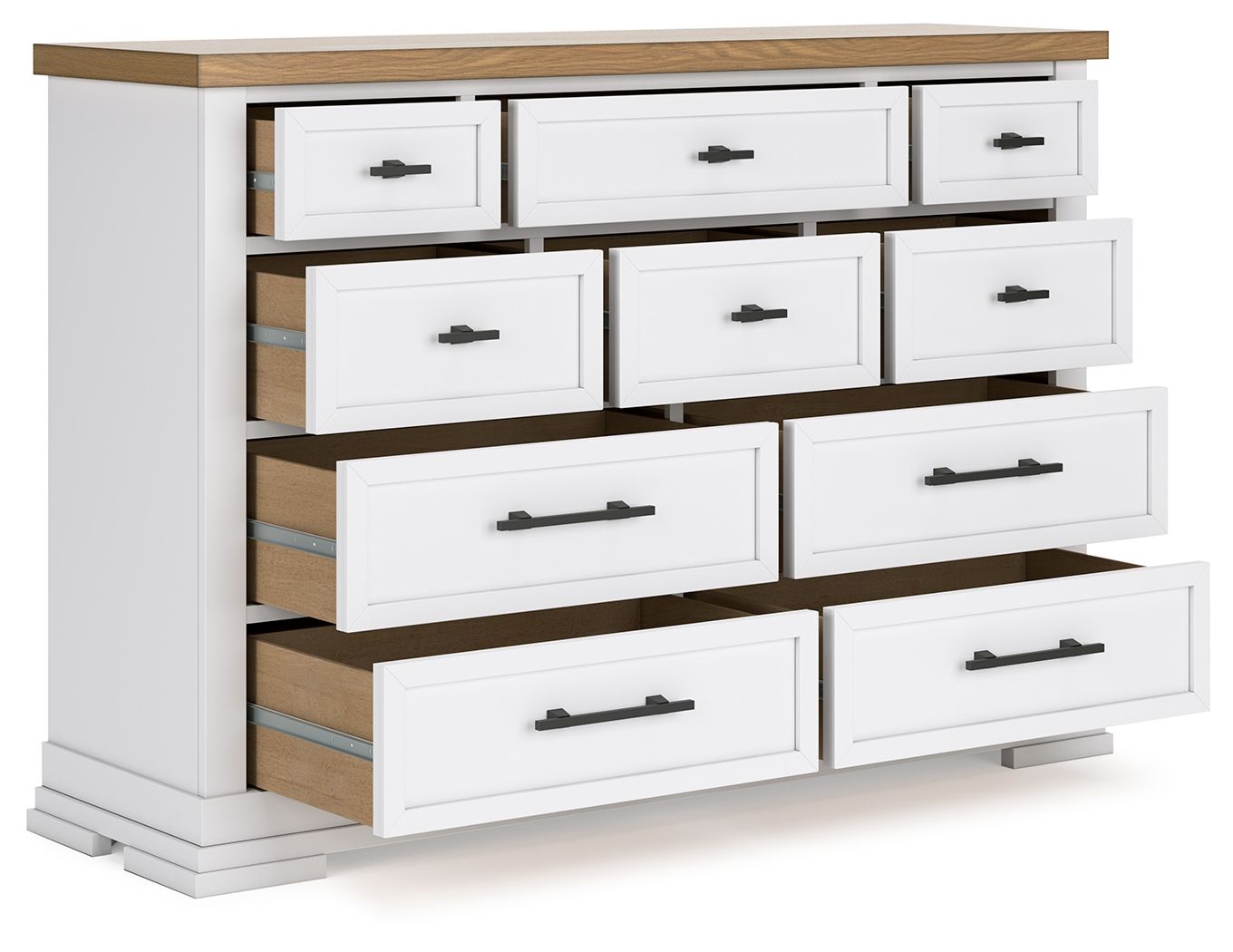 Ashbryn - Commode - Blanc / Naturel