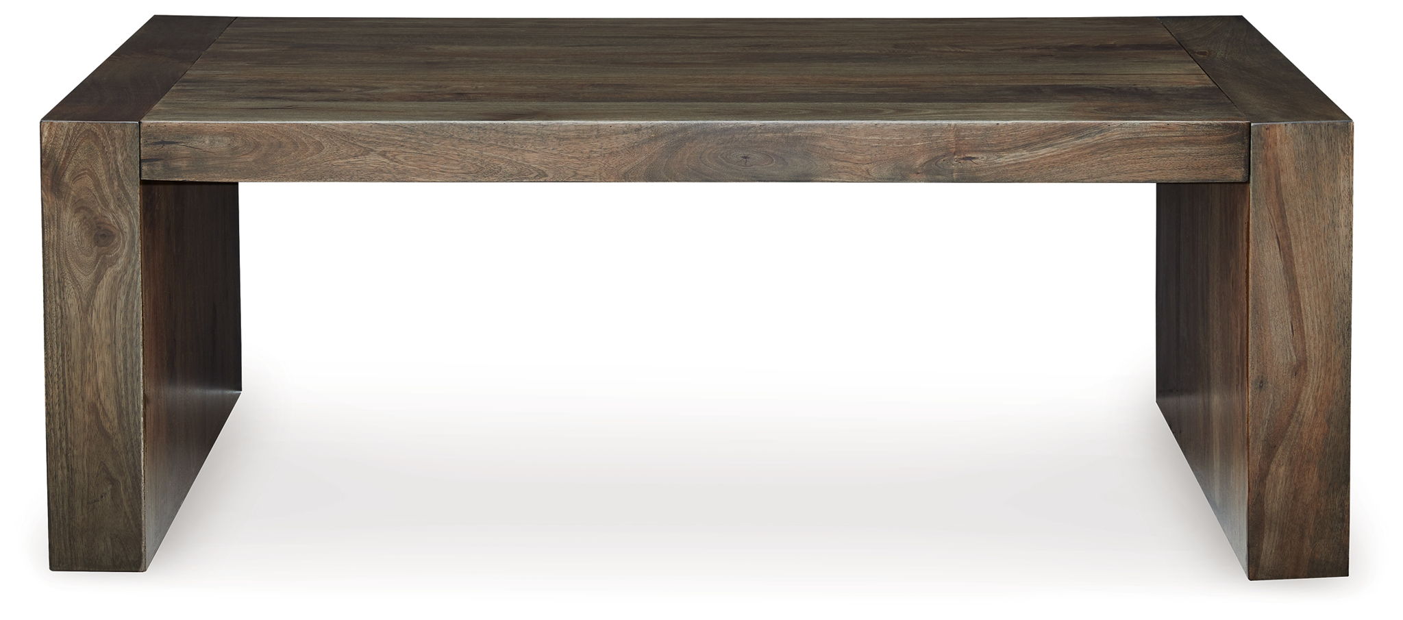 Dreggan - Table basse rectangulaire - Marron