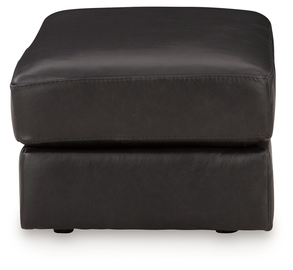 Amiata - Ottoman - Cuir et Simili - Onyx