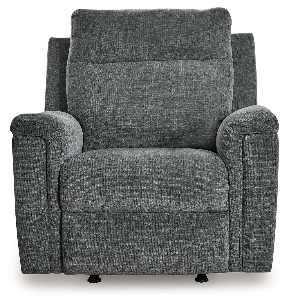 Barnsana - Fauteuil inclinable motorisé - Tissu - Gravel