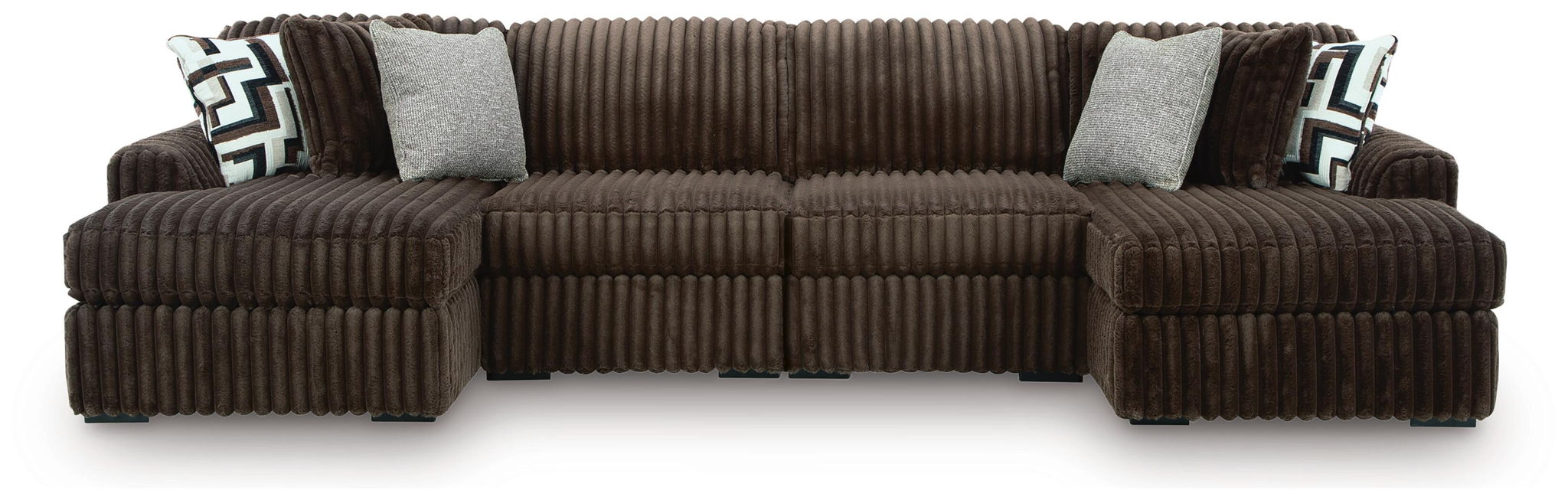 Midnight-Madness - 4 Piece Sectional