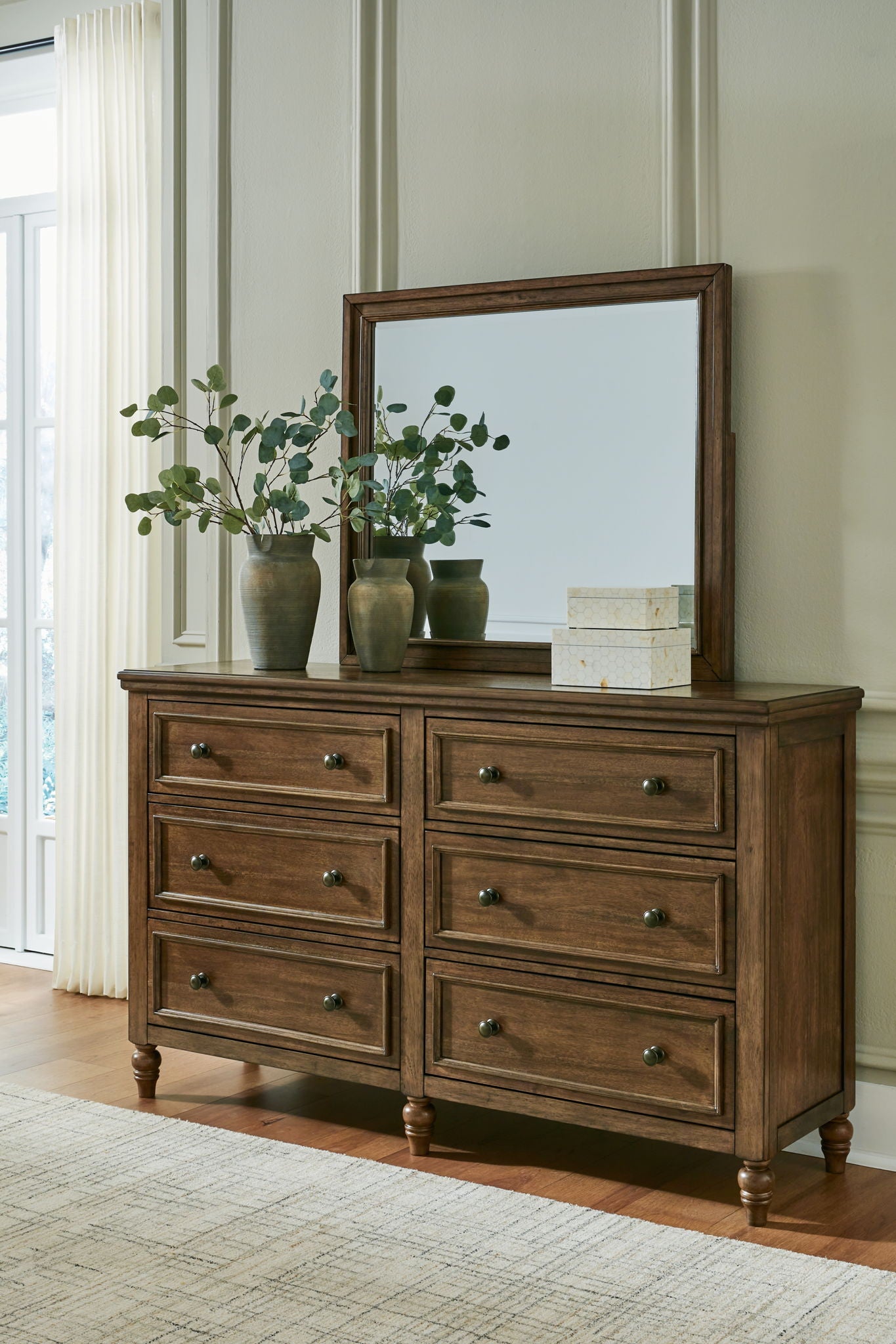 Sturlayne - Commode et miroir - Marron