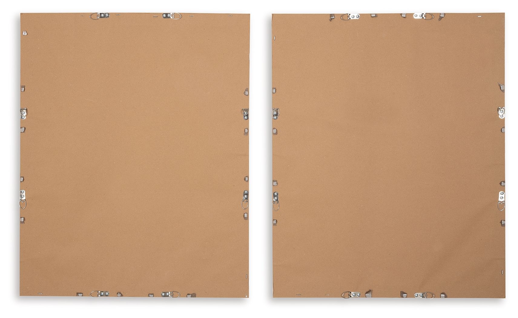 Holport - Ensemble d'art mural (lot de 2) - Bleu / Blanc