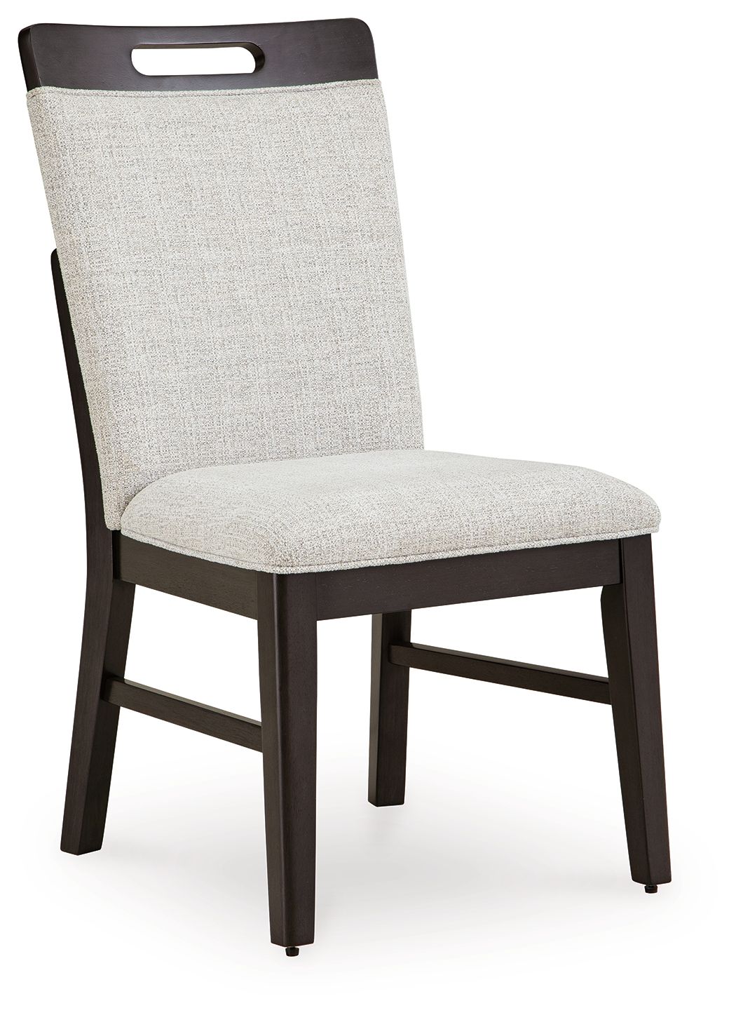Neymorton - Chaises d'appoint rembourrées (lot de 2) - Gris clair / Marron