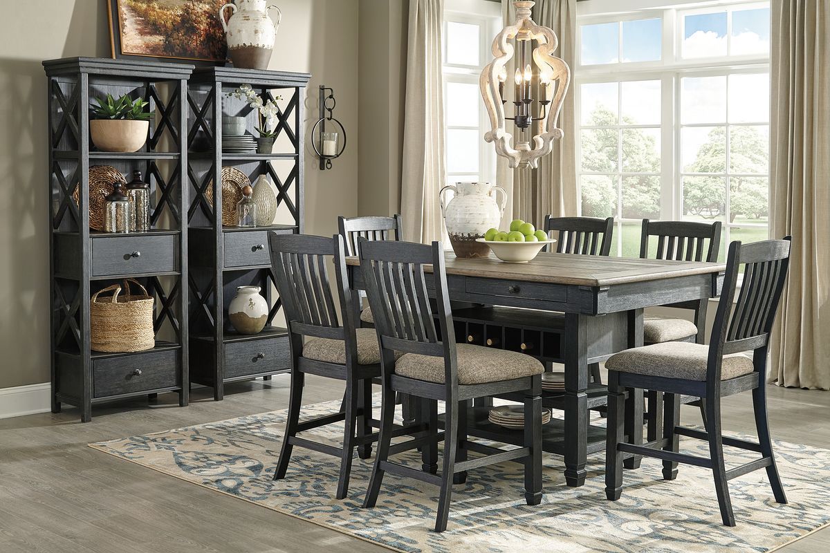 Tyler Creek - Ensemble de table hauteur comptoir