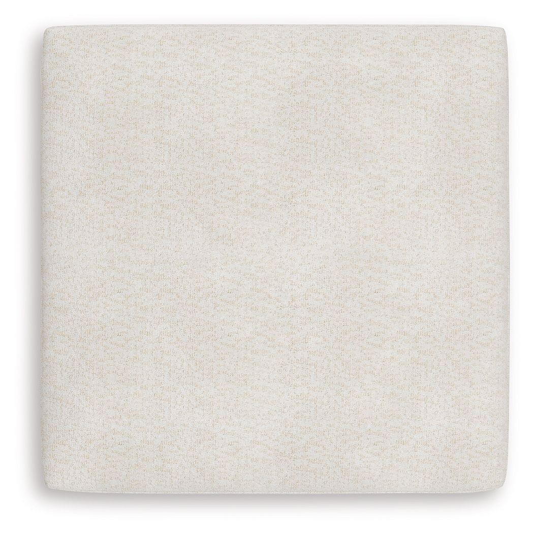 Donelson Creek - Grand pouf d'appoint - Vanille