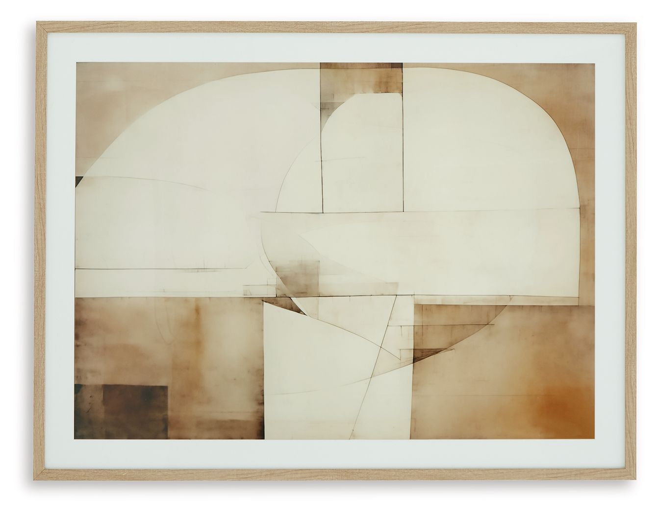 Corlain - Décoration murale - Marron / Fauve / Blanc