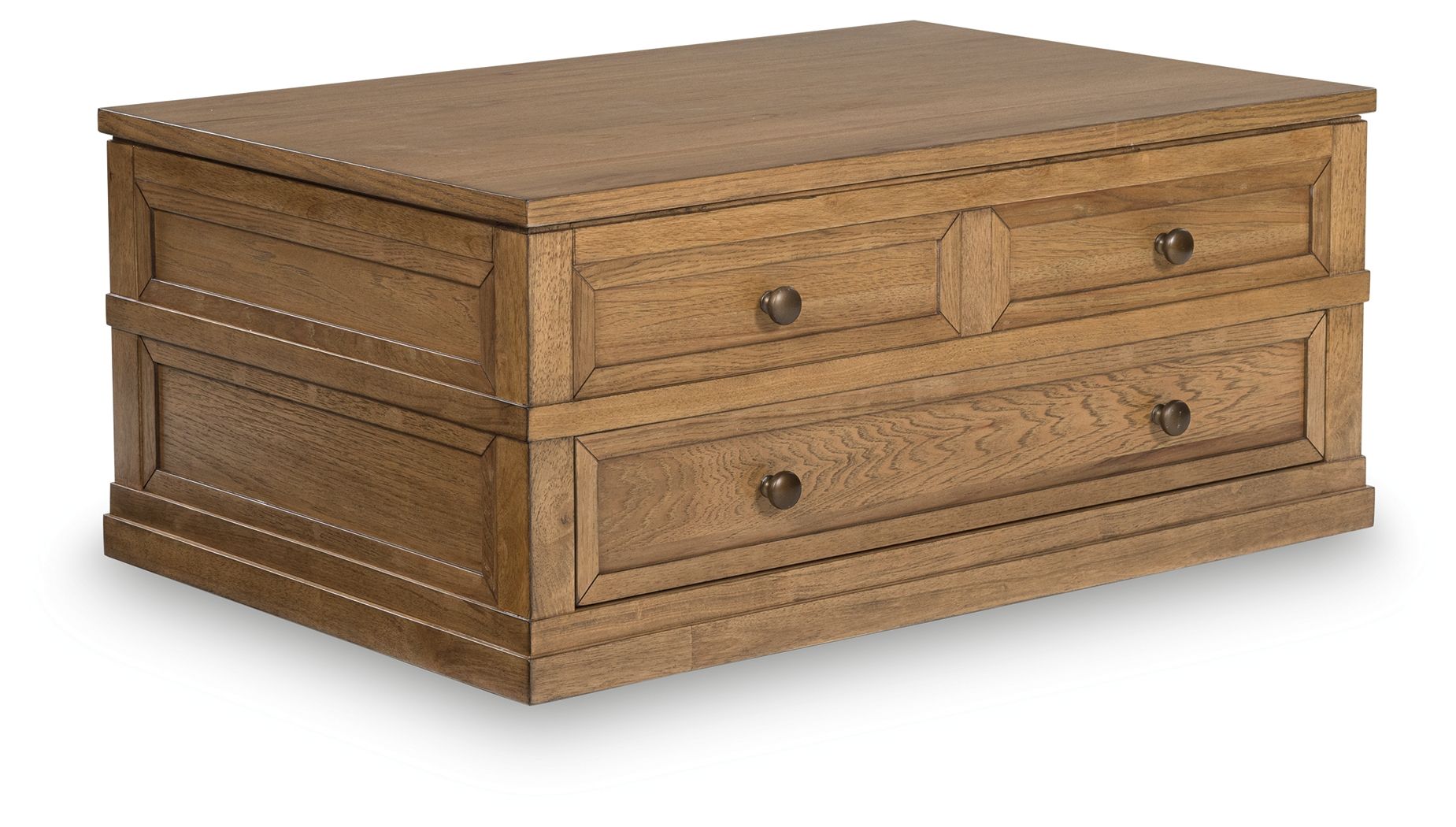 Sharlance - Table basse relevable - Marron clair