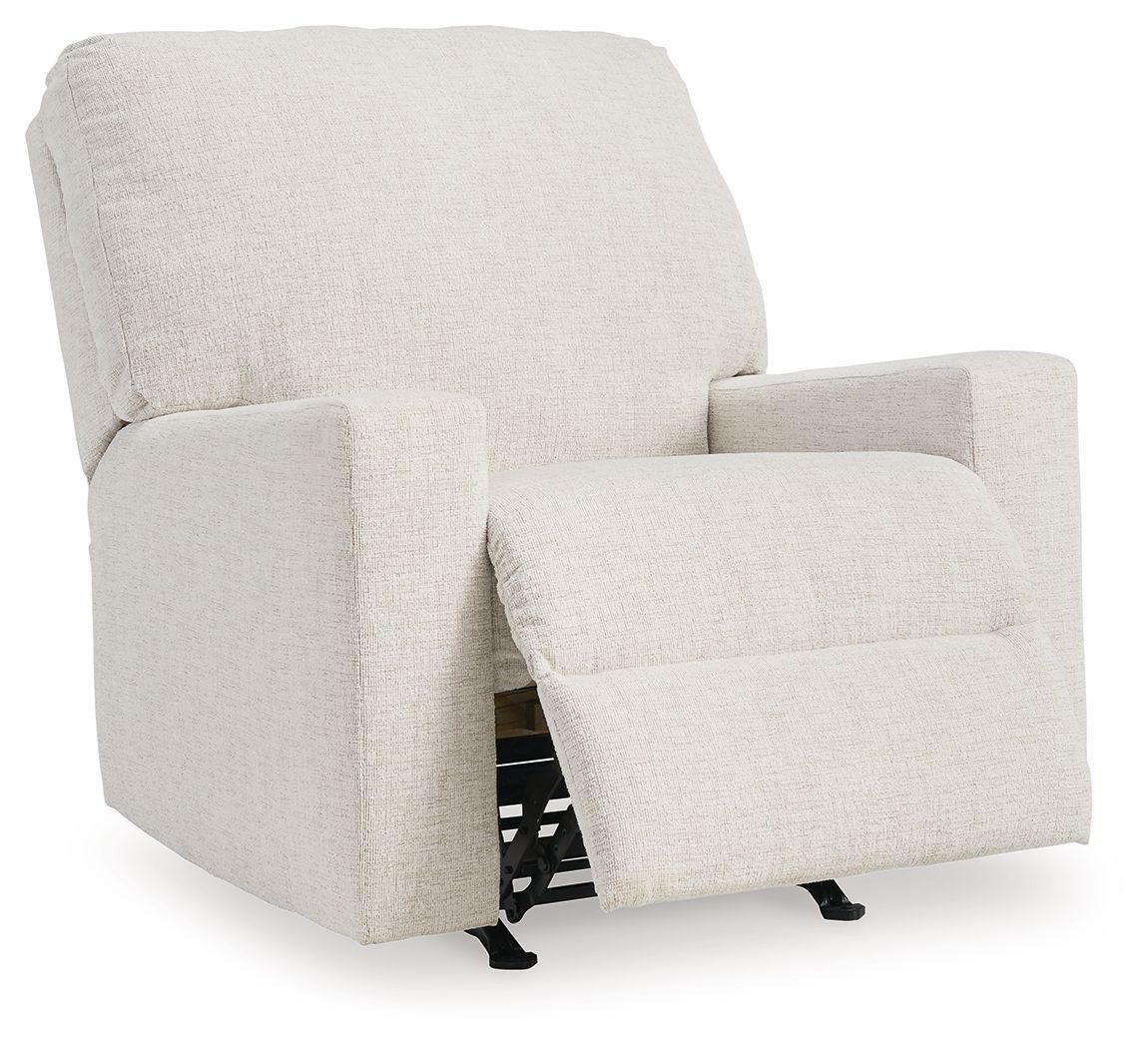 Rannis - Fauteuil inclinable à bascule - Tissu - Snow