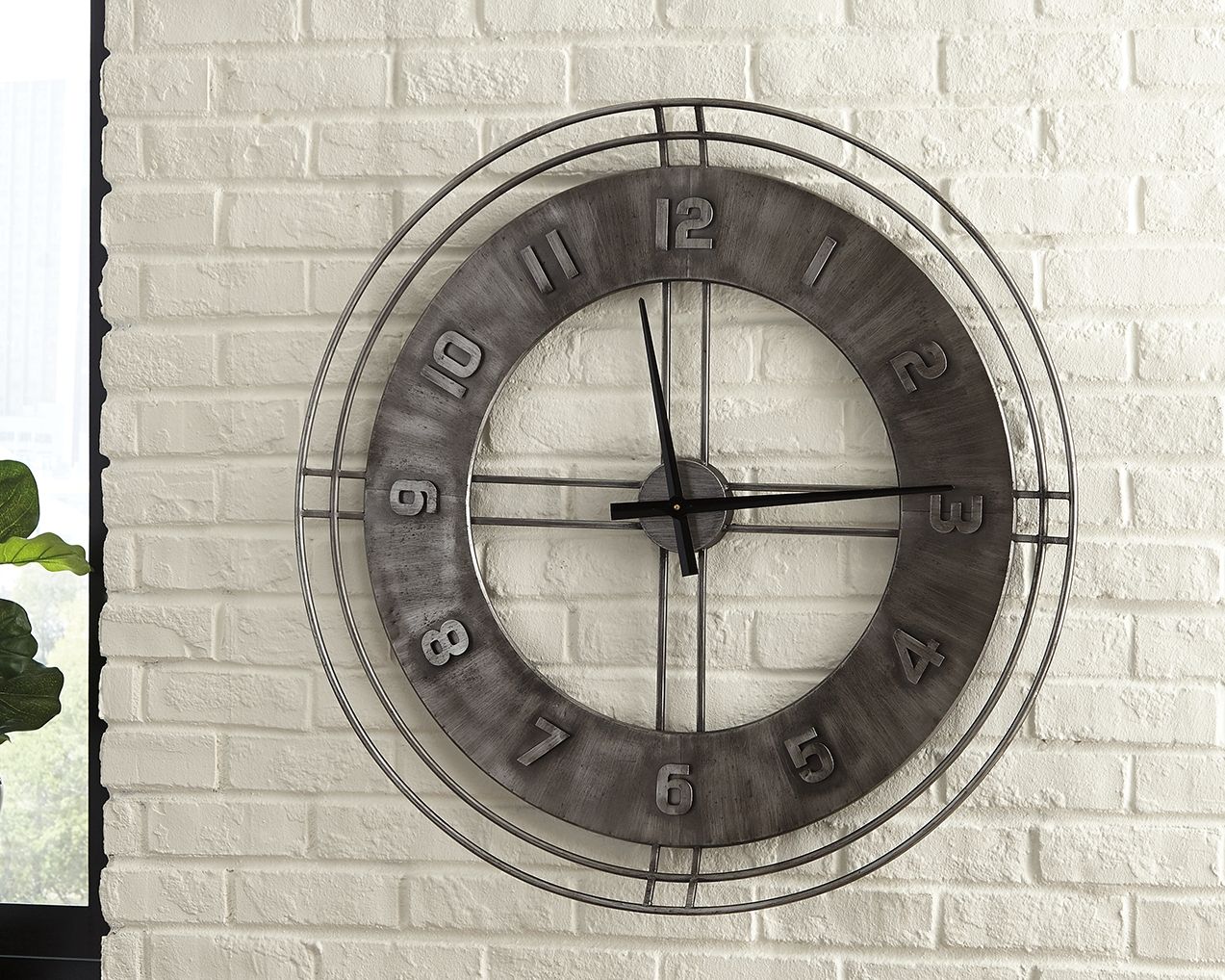 Ana Sofia - Horloge Murale - Gris Antique