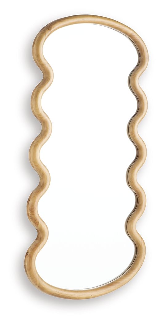 Serendis - Miroir décoratif - Marron