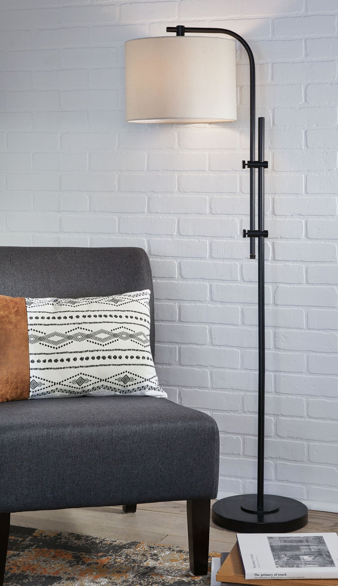 Baronvale - Lampe d'appoint avec touches métalliques