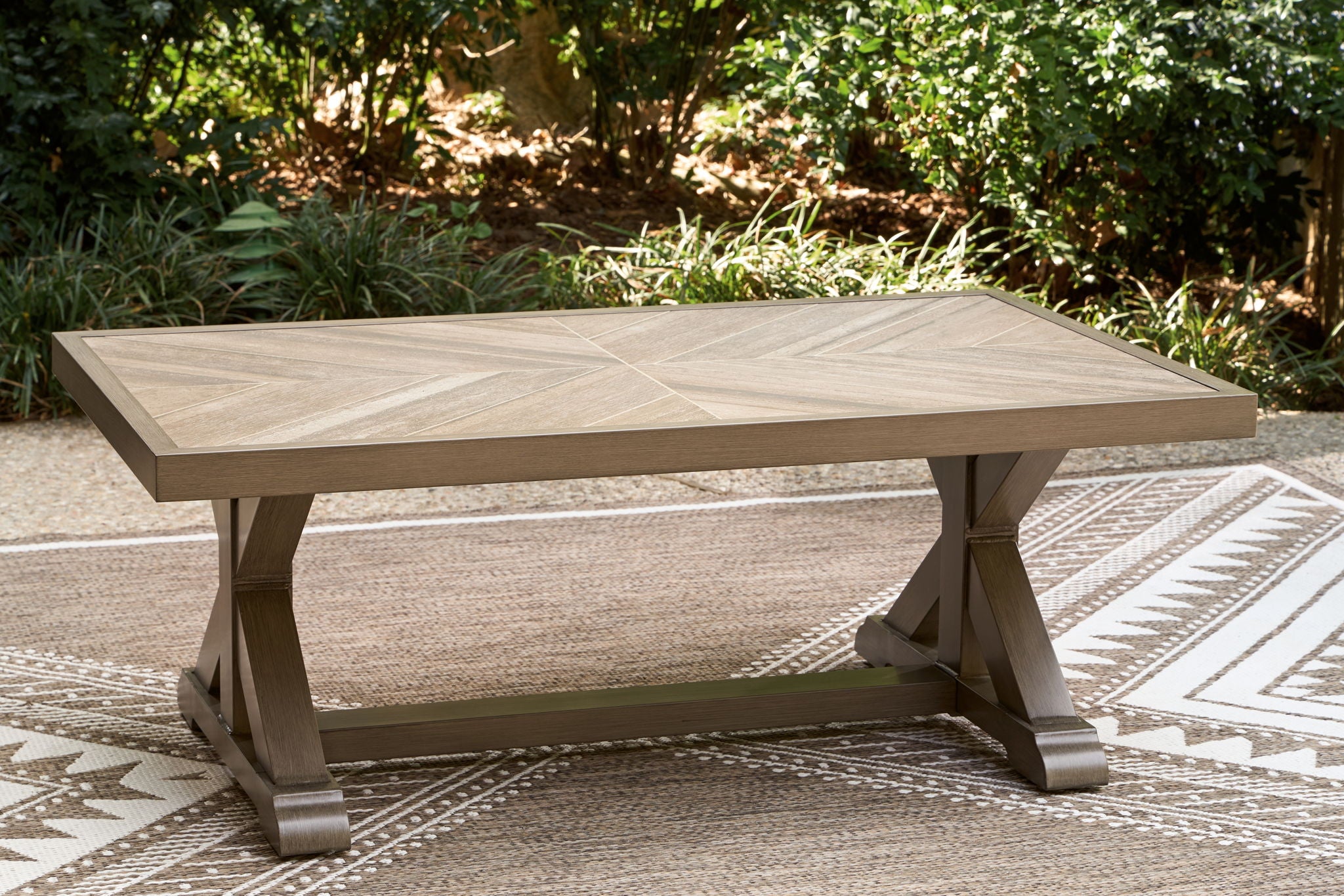 Laguna Heights - Table basse rectangulaire - Beige