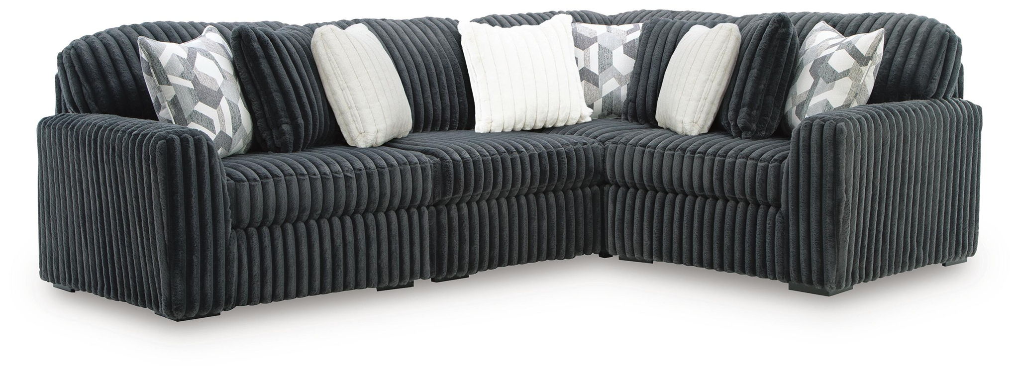 Midnight-Madness - Sectional - Gunmetal