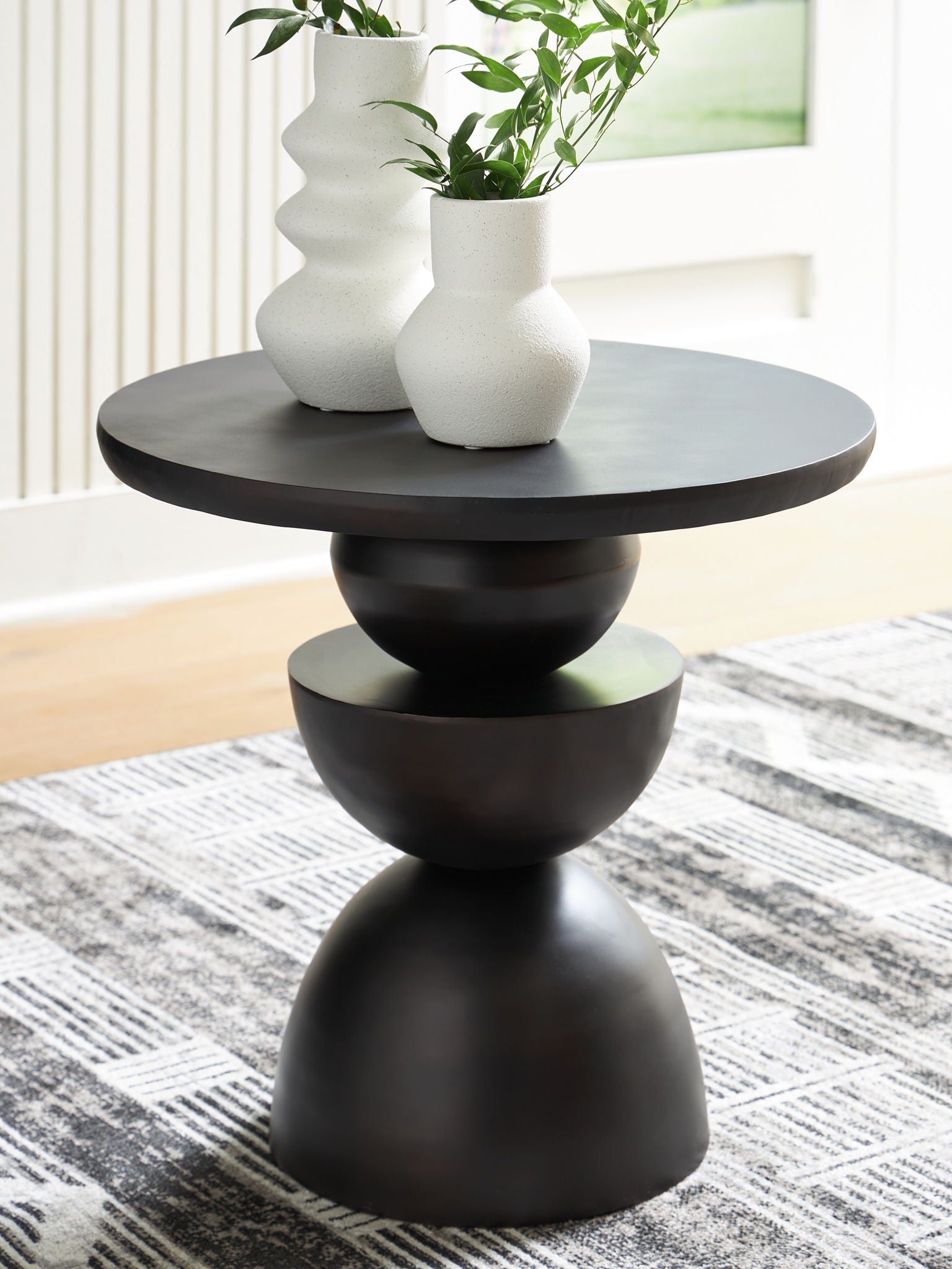 Kurtson - Table d'appoint - Finition bronze