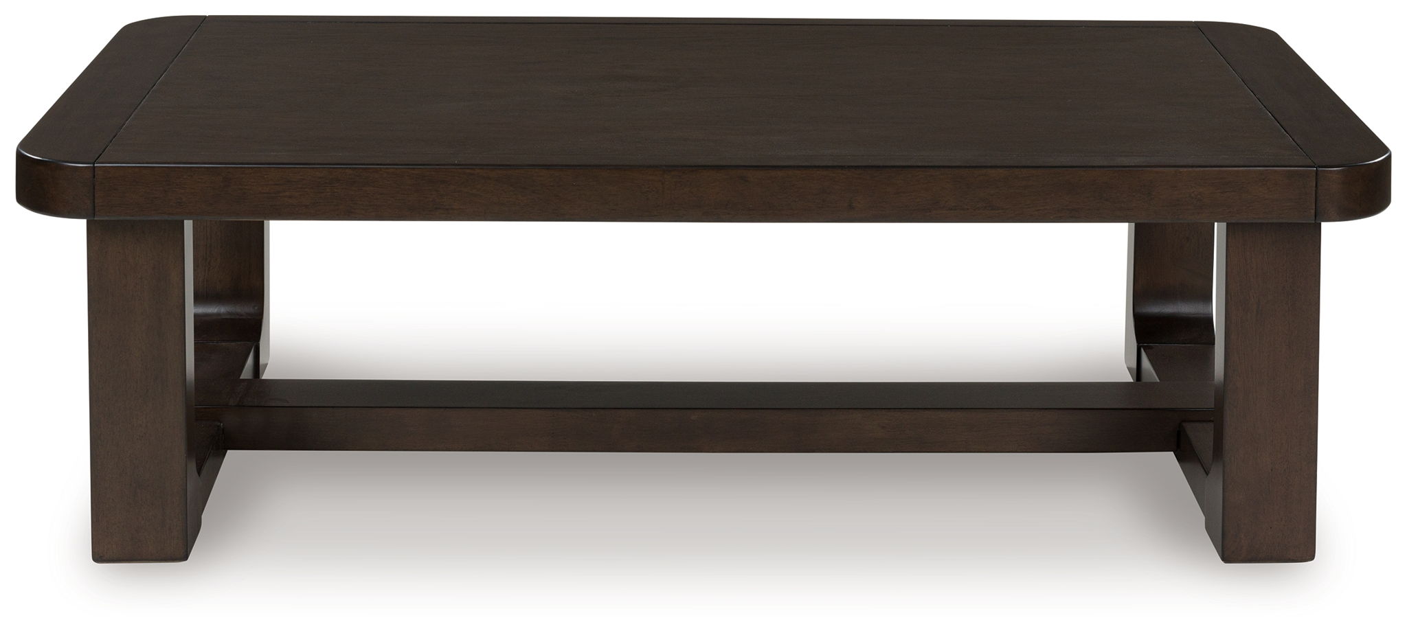 Breckington - Table Basse Rectangulaire - Brun Foncé