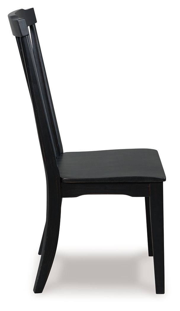 Greddinton - Chaise d'appoint de salle à manger (lot de 2)
