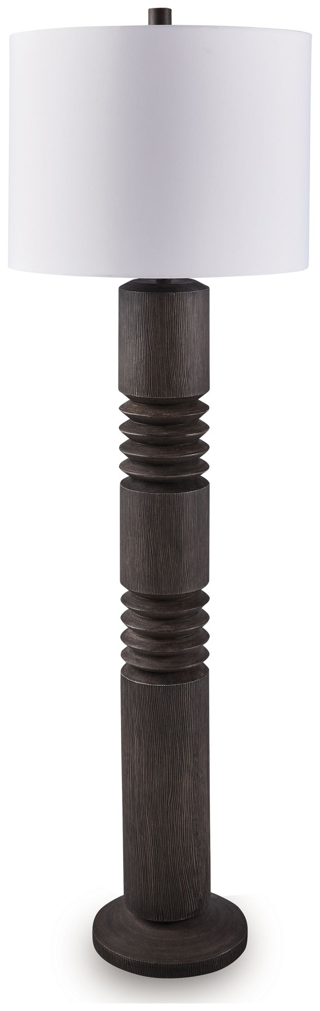 Fainwell - Lampadaire Poly - Noir vieilli