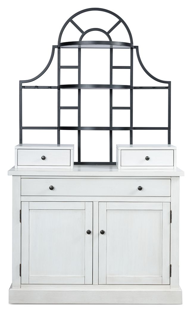 Greddinton - Étagère de boulanger - Blanc