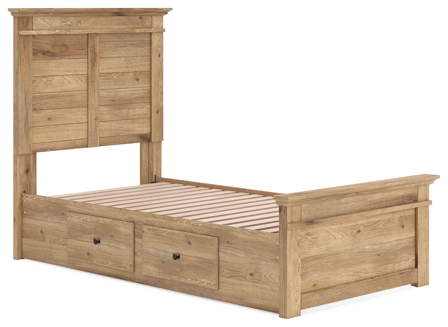 Makidern - Lit de rangement avec 2 tiroirs de rangement sous le lit