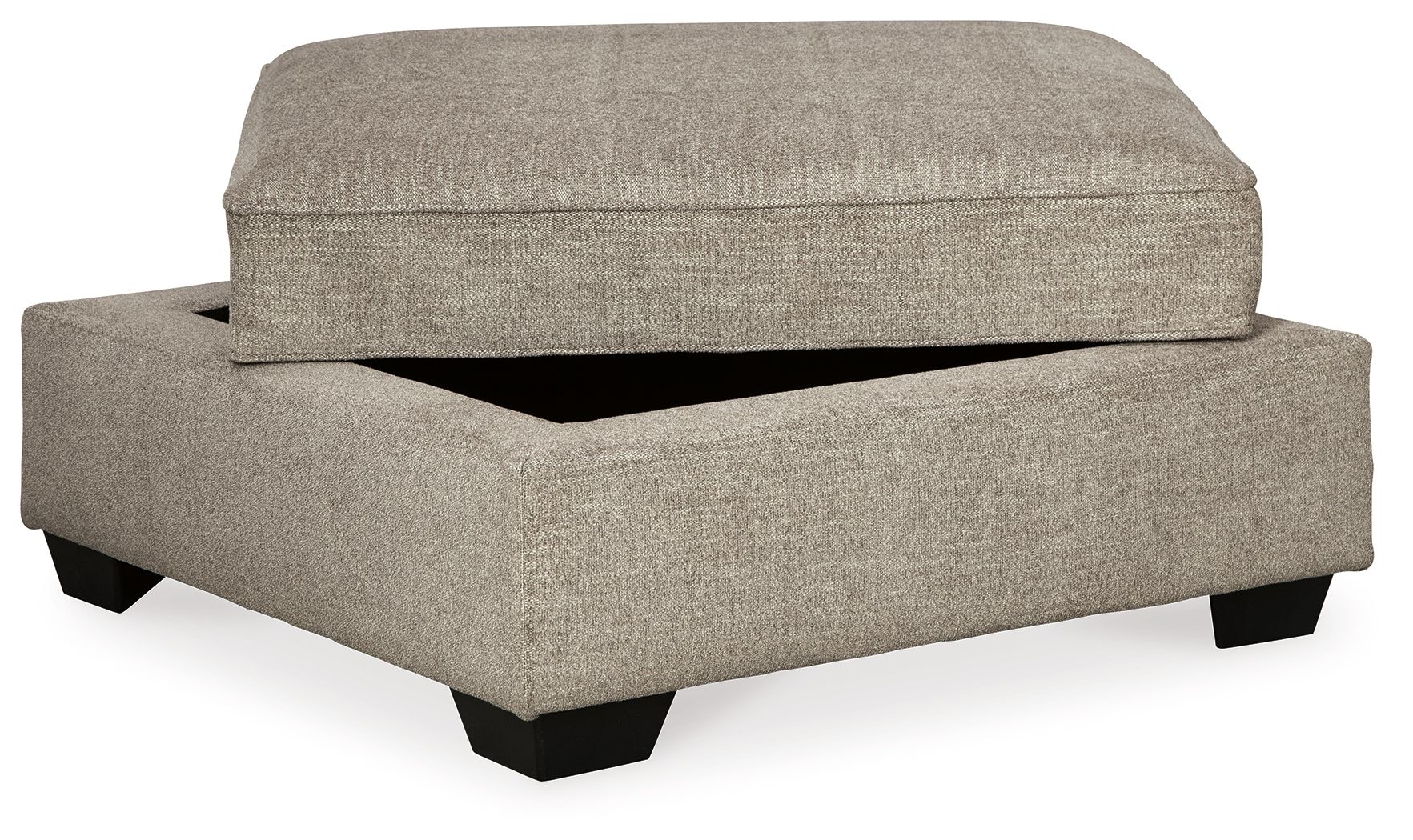 Bovarian - Ottoman avec rangement - Stone