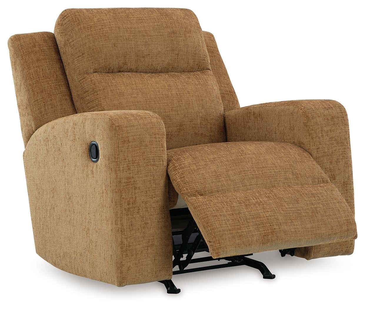 Kanlow - Fauteuil inclinable à bascule - Tissu - Miel