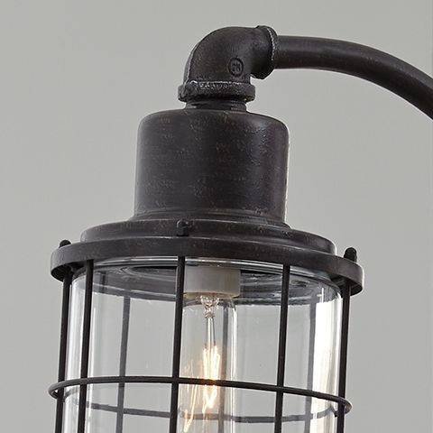 Jae - Lampe de bureau en métal - Noir antique