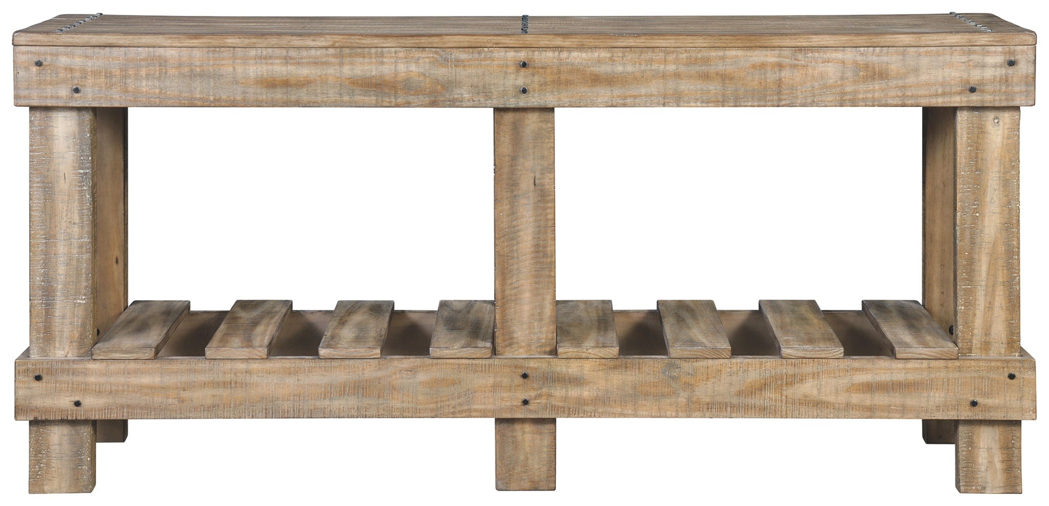 Susandeer - Table Console pour Canapé - Marron