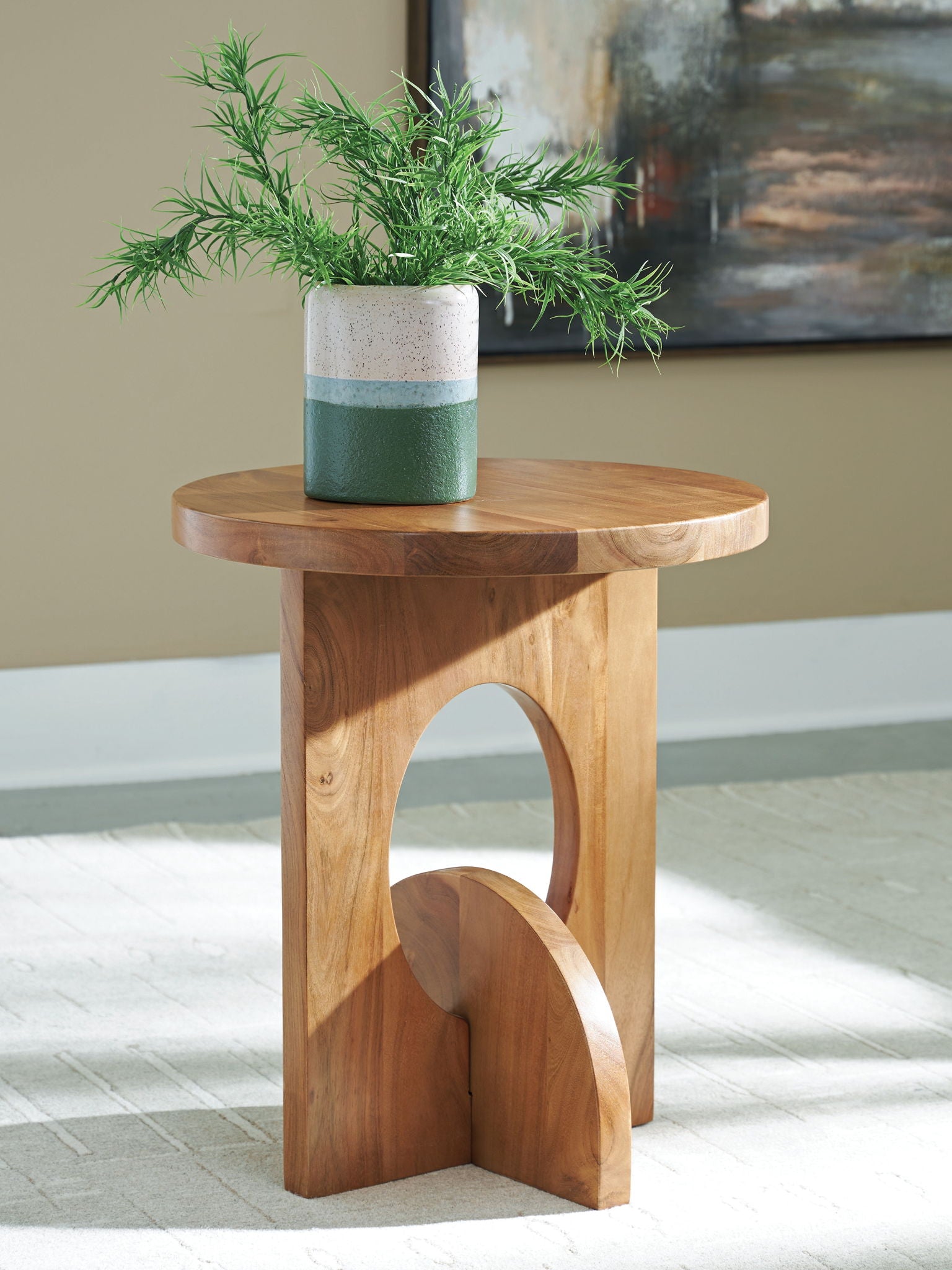 Hollbourne - Table d'appoint - Marron