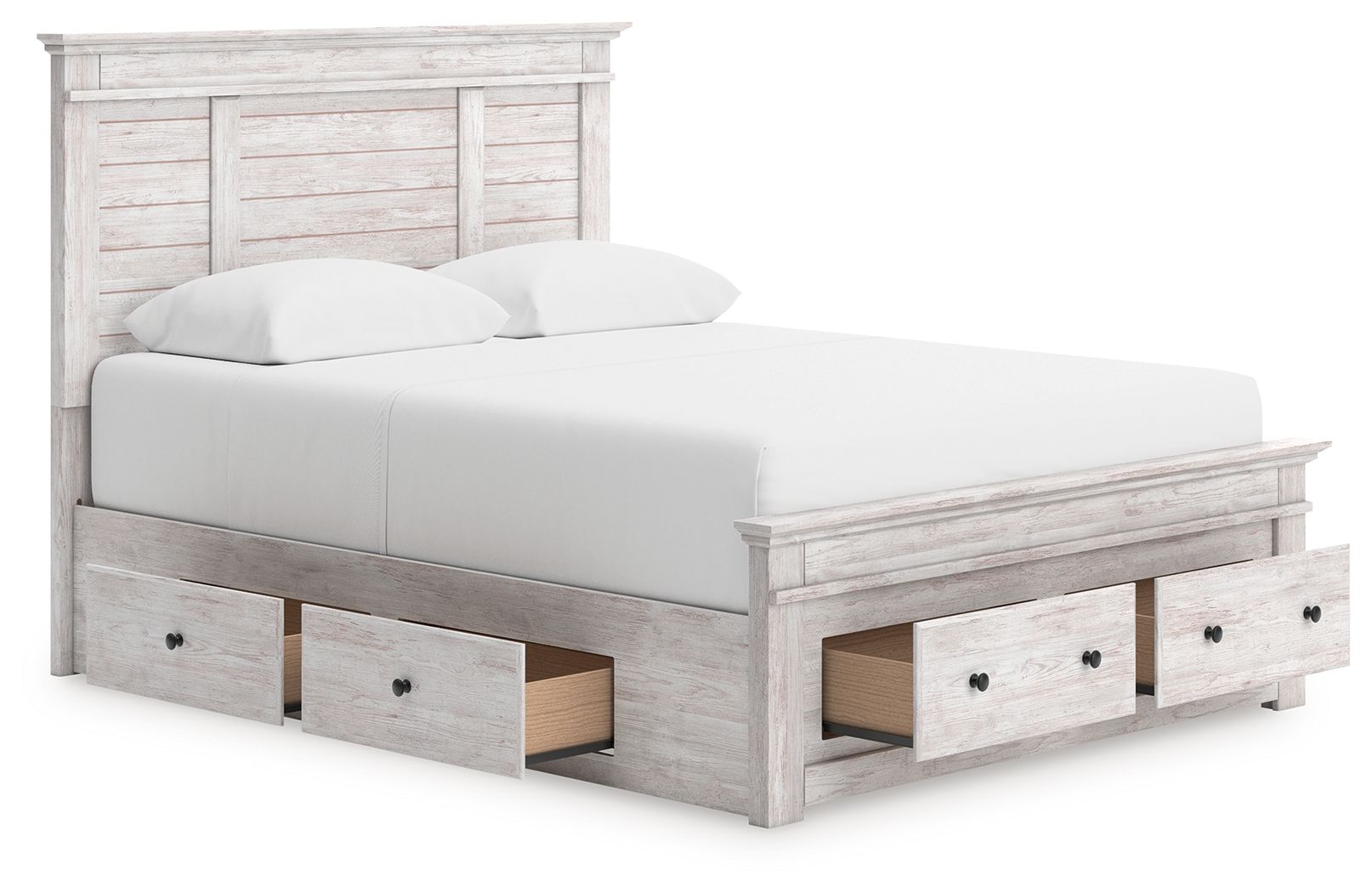 Makidern - Lit de rangement avec 2 tiroirs de rangement sous le lit