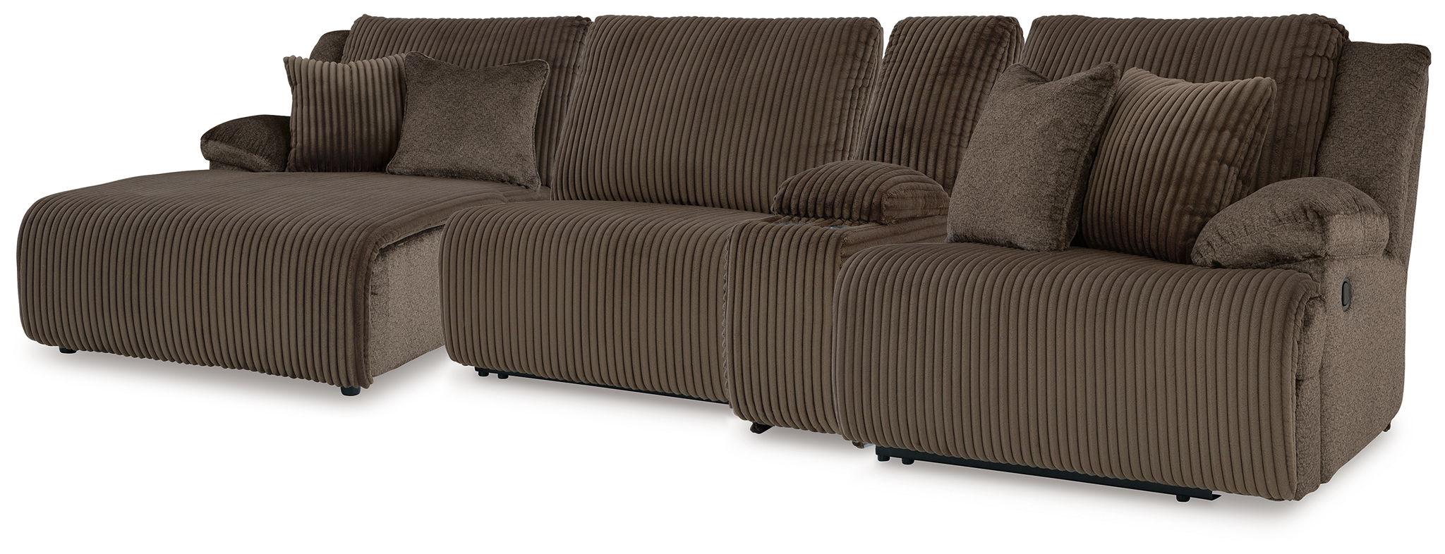 Top Tier - 4 Piece Reclining Sectional