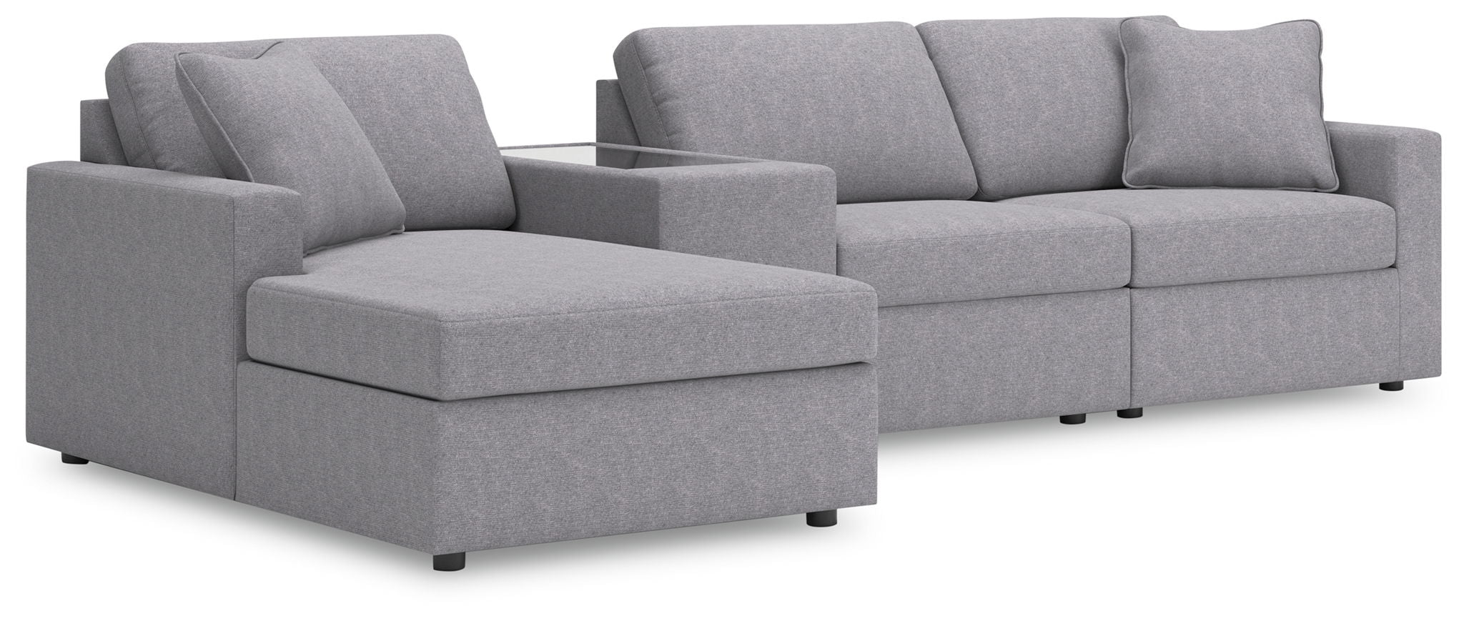 Modmax - L-Shaped Sectional - Granite