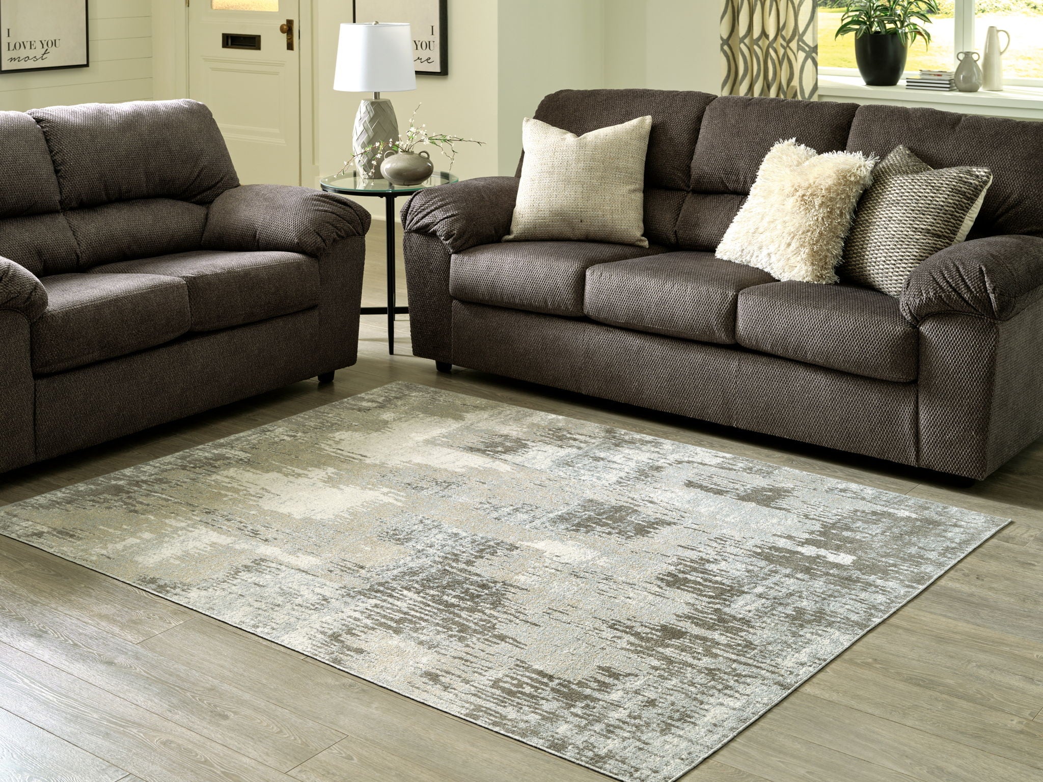 Arriston - 8' x 10' Washable Rug - Beige