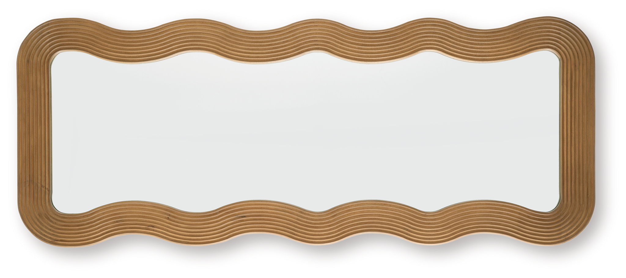 Ellisonville - Miroir sur pied - Marron